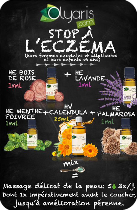 Eczéma : le pack d'huiles essentielles - Olyaris